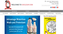 Desktop Screenshot of goclean.com